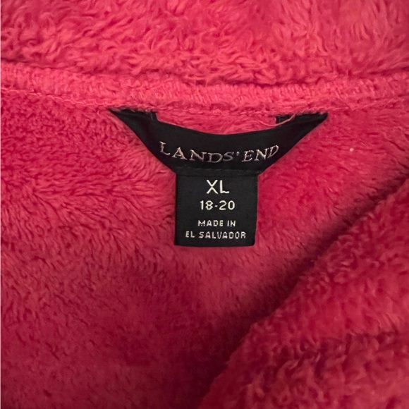 Lands End Pink Fleece (18-20 size) - Picture 5 of 6